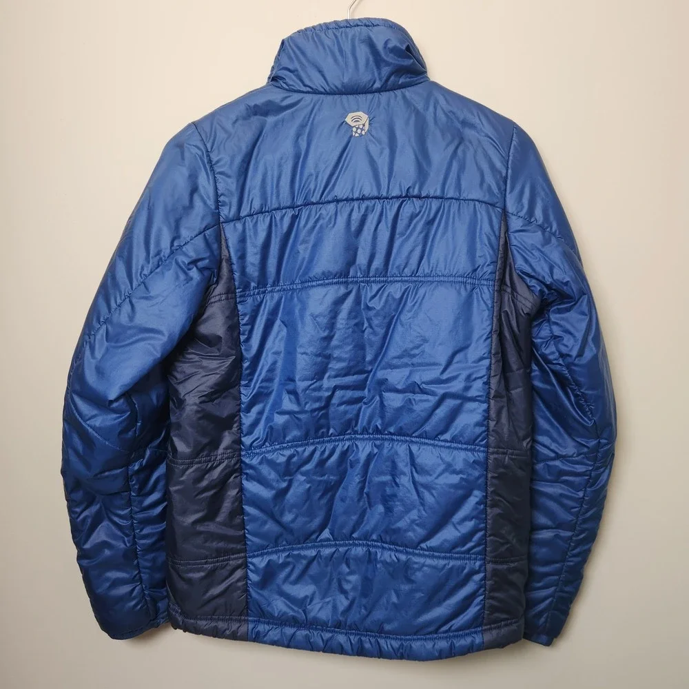Mountain Hardwear Jacket Mens Small Blue Compressor Primaloft Puffer